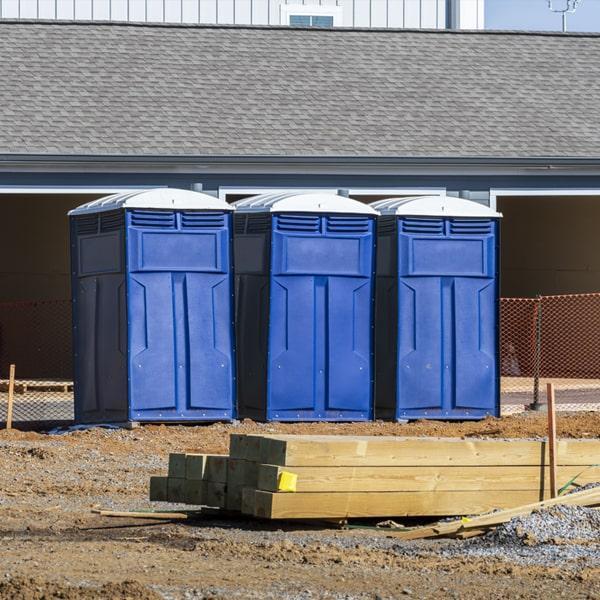 Heavy-duty construction site porta potty in Arkadelphia, Arkansas