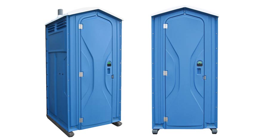 Long-term porta potty units on site in Arkadelphia, Arkansas
